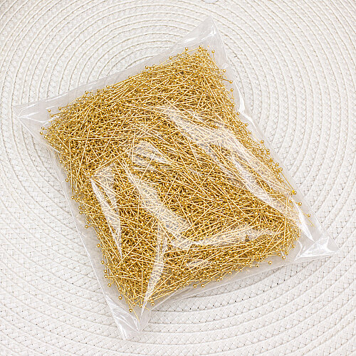 Top Başlı Takı Çivisi Gold 3 cm 5000’li Paket - 3