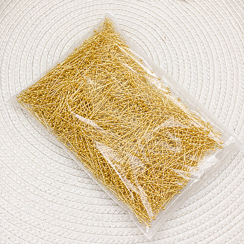 Top Başlı Takı Çivisi Gold 3,5 cm 5000’li Paket - 3
