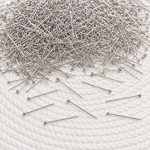 Top Başlı Takı Çivisi Gümüş 2 cm 5000’li Paket - Toptanalim