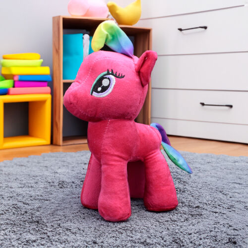 Unicorn Peluş 30CM Fuşya - 1