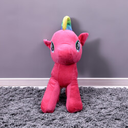 Unicorn Peluş 30CM Fuşya - 2