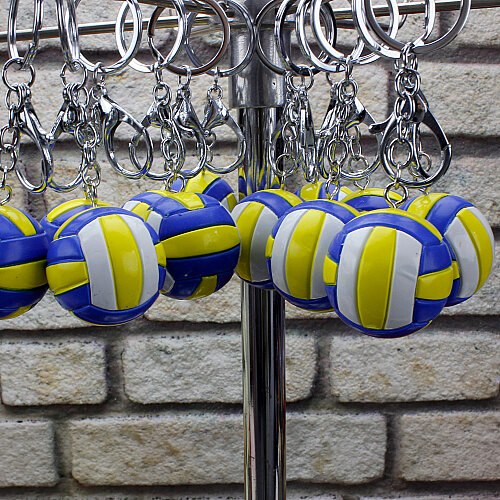 Voleybol Topu Anahtarlık 12’li Paket - Toptanalim