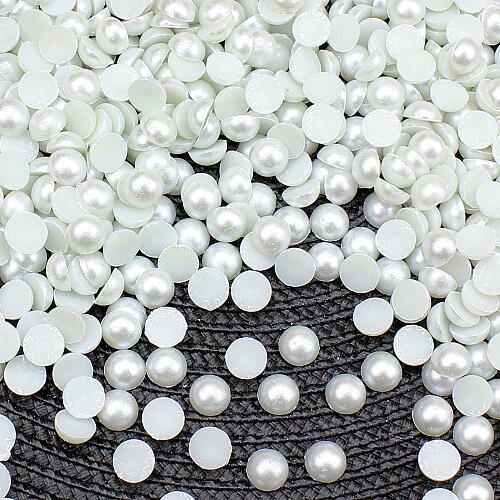 Yarım İnci Beyaz 6 mm 250 gr - Toptanalim (1)