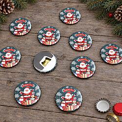 Yılbaşı Noel Baba ve Penguen Temalı Metal Kapak Açacağı 10’lu Paket - 1